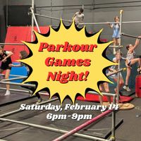 Parkour Games Night - Parents Night Out! Ages 6-12 thumbnail
