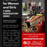 Women's Parkour Series (ages 18+) Intro/Beginners thumbnail