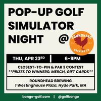 Golf Simulator Pop-Up @ Roundhead Brewing thumbnail