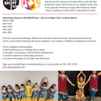 BollyNatyam Dance Classes (Ages 8-14) thumbnail