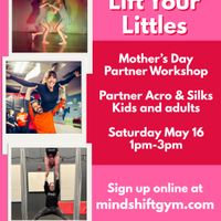 Mother's Day Partner Acro and Aerial Silks Workshop thumbnail