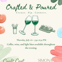 Crafted & Poured at Simona Cafe (Bethesda) thumbnail