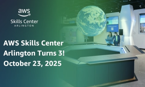 Thumbnail for AWS Skills Center Arlington Turns 3!