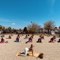 Saturday Beach Yoga w/ daisyface flow! thumbnail