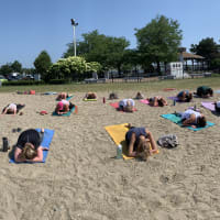 Sunday Beach Yoga w/ daisyface flow! thumbnail