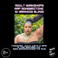 Rap Songwriting Workshop with Brandie Blaze thumbnail