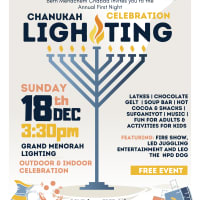 1st Night of Chanukah Celebration thumbnail