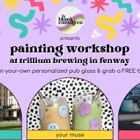 Paint a Pub Glass & Grab a Free Beer at Trillium!  thumbnail