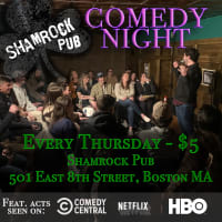 Stand Up Comedy at Shamrock Pub thumbnail