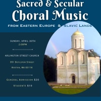 A Concert of Sacred and Secular Choral music of Eastern Europe thumbnail