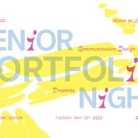 Communication Design Senior Portfolio Night thumbnail