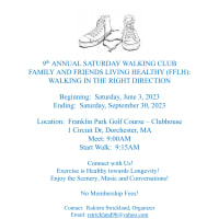 Family and Friends Living Healthy (FFLH) Saturday Morning Walking Group thumbnail