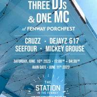 Cruzz, DeJayz 617, SeeFour, and Mickey Grouse at Fenway Porchfest thumbnail