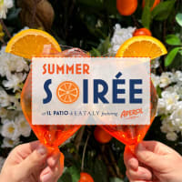 Summer Soirée at Il Patio di Eataly featuring Aperol (7 - 9 PM) thumbnail