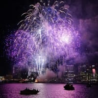 Celebrate Boston Harbor Fireworks from Nantucket Lightship LV-112 thumbnail