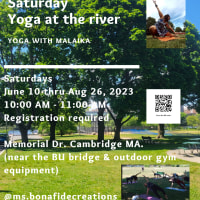 Yoga with Malaika at the River Memorial Dr. Cambridge  thumbnail
