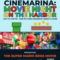CINEMARINA: An Outdoor Movie Night on Boston Harbor thumbnail
