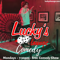 Comedy Show at Luckys Lounge Seaport: Special Wednesday night show  thumbnail