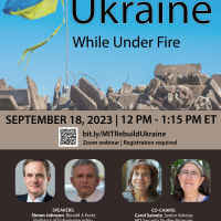 MIT Starr Forum: Rebuilding Ukraine While Under Fire thumbnail
