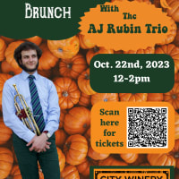 Sunday Jazz Brunch At City Winery with the AJ Rubin Trio thumbnail