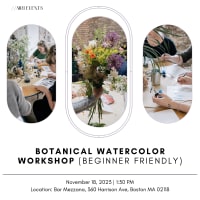 Botanical Watercolor Workshop (Beginner Friendly) thumbnail