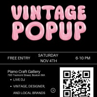 Vintage Clothing Pop-up thumbnail