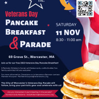 VETERANS DAY PANCAKE BREAKFAST & PARADE! thumbnail