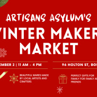 Artisans Asylum's Winter Maker's Market thumbnail