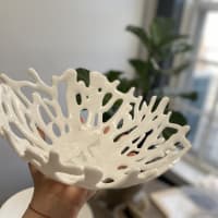 Fused Glass Coral Bowl Class thumbnail