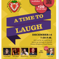 A Time To Laugh: Comedy Supporting The Allston Brighton Food Pantry thumbnail