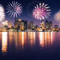 New Year's Eve on the Waterfront Midnight Fireworks thumbnail