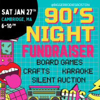 90s Night Fundraiser: Board Games & Karaoke thumbnail
