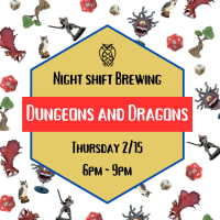 Dungeons and Dragons @ Night Shift Brewing Everett thumbnail