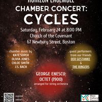 Horizon Ensemble: Chamber Concert: Cycles! thumbnail