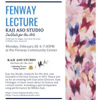 Fenway Speaker Series: Kaji Aso Studios  thumbnail