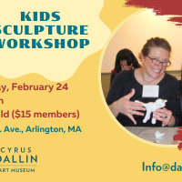 Kids Sculpture Workshop at the Cyrus Dallin Art Museum thumbnail