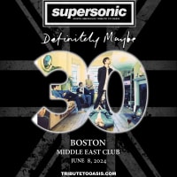 SuperSonic - Definitely Maybe 30th Anniversary Tribute Tour thumbnail