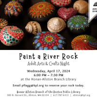 Paint a River Rock: Adult Arts & Crafts Night thumbnail