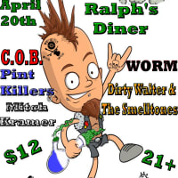 WormTown 4:20 Show with WORM, Dirty Walter and the Smelltones, Pint Killers, Mitch Kramer, C.O.B.  thumbnail
