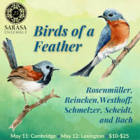 Sarasa Ensemble Presents: Birds of a Feather thumbnail