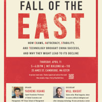 MIT Starr Forum | The Rise and Fall of the EAST thumbnail