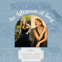 Faculty Artist Series: An Afternoon of Song thumbnail