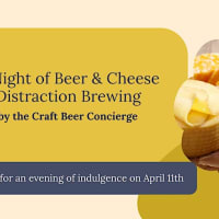 Beer & Cheese Pairing at Distraction Brewing thumbnail