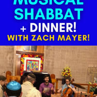 Musical Shabbat with Zach Mayer and Community Dinner thumbnail