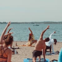Beach Yoga w/ daisyface flow! thumbnail