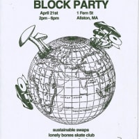 EARTH DAY BLOCK PARTY w/ CLOTHING SWAP, VINTAGE CLOTHING, LIVE MUSIC and DJS, ARTS AND CRAFTS, PHOTO BOOTH, SKATE LESSONS, FREE YERBA MATE thumbnail