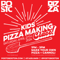 KIDS PIZZA MAKING CLASS AT POSTO BOSTON! thumbnail