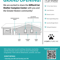 Gifford Cat Shelter Grand Opening thumbnail