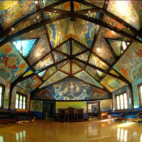 Full "Strawberry" Moon Yoga & SoundscFull Moon Yoga & Soundscape in savasana @ The Museum Of Modern Renaissance! thumbnail