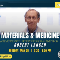 Science Cafe - Materials and Medicine w/MIT Professor and Inventor Robert Langer (Online) thumbnail
